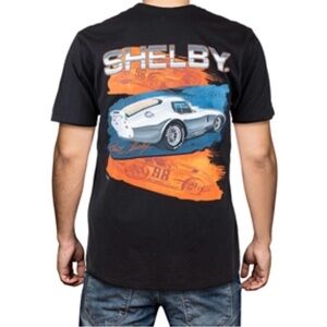 NWT Shelby Daytona Coupe Men’s Black Graphic T-Shirt